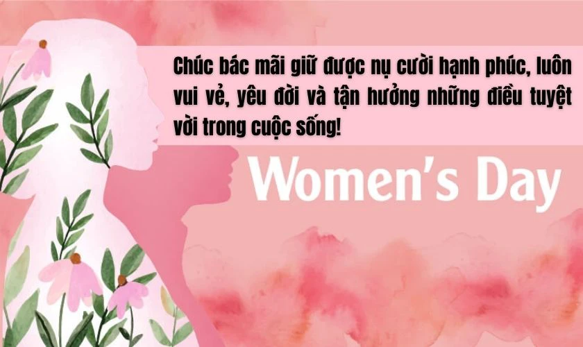 Lời chúc 8/3 tặng mẹ bạn trai