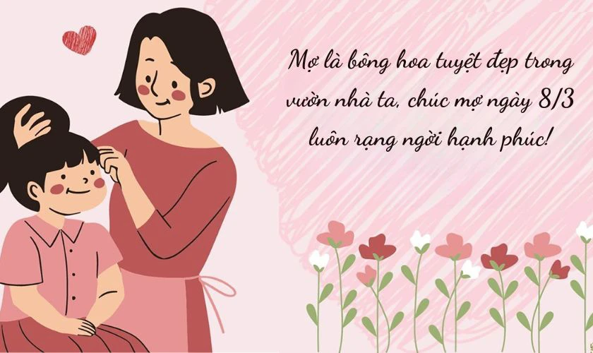 Ảnh câu chúc Quốc tế Phụ nữ dành cho mợ