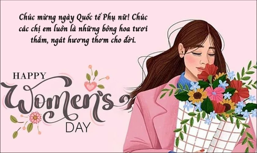 Lời chúc 8/3 cho nhân viên từ công ty