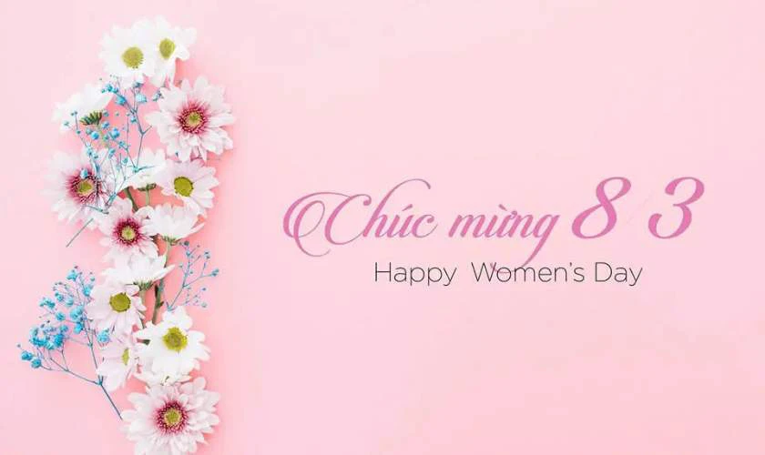 Lời chúc 8/3 cho dì dễ thương nhất