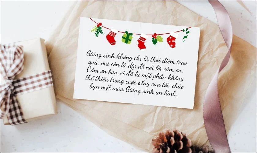 Câu chúc mùa Noel cho bạn