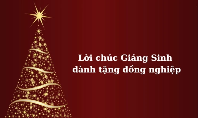 Câu chúc mùa Noel đồng nghiệp