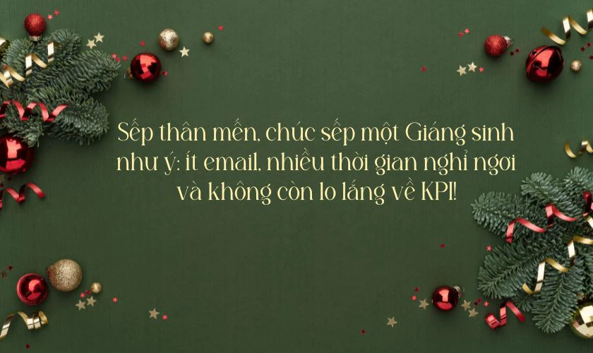 Lời chúc Giáng sinh Noel cho đồng nghiệp