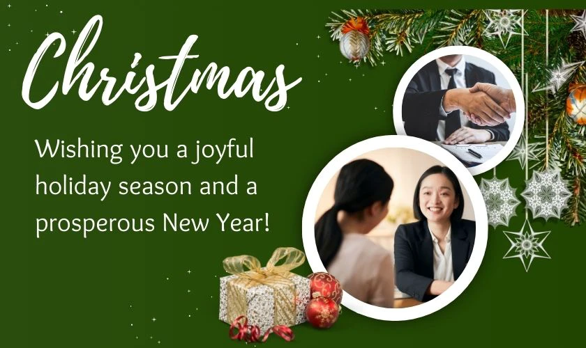 Lời chúc Giáng sinh cho khách hàng
