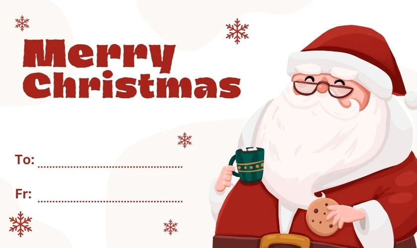 Email chúc mừng Giáng sinh bằng tiếng Anh