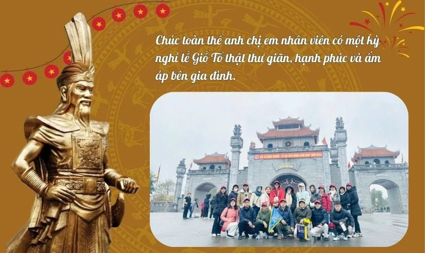 Lời chúc Giỗ Tổ Hùng Vương 2026 cho nhân viên