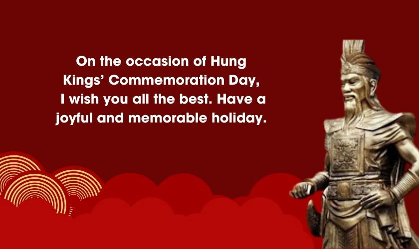 Lời chúc lễ Giỗ Tổ Hùng Vương tiếng Anh