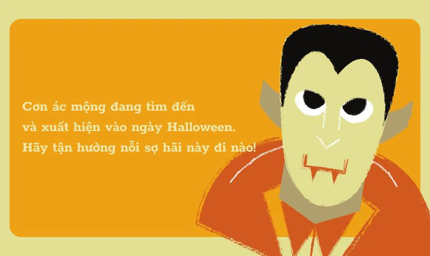 Lời chúc Halloween ma mị