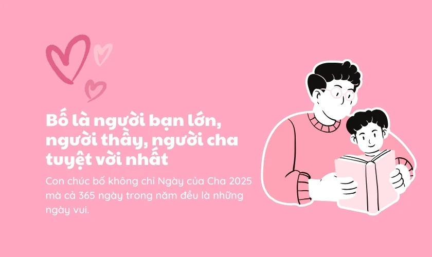 Lời chúc ngày của Cha 2025 ý nghĩa nhất