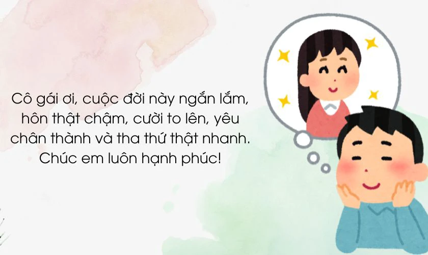 Lời chúc ngày 20/3 cho crush