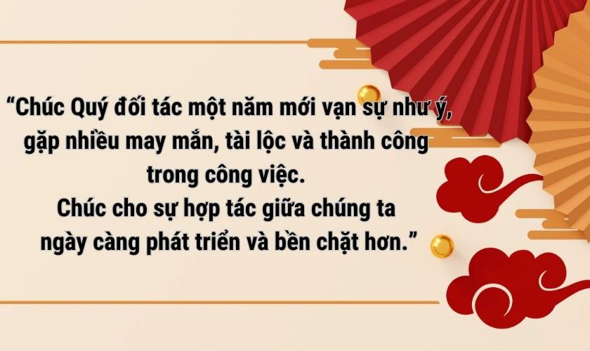 Mẫu lời Chúc Tết Nguyên Đán hay nhất dành cho khách hàng và đối tác