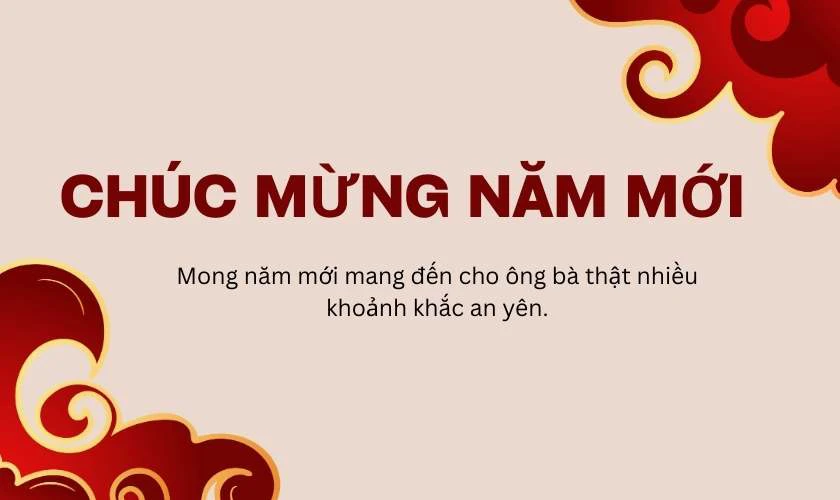 Hình ảnh chúc mừng Tết ông bà 2026 ý nghĩa