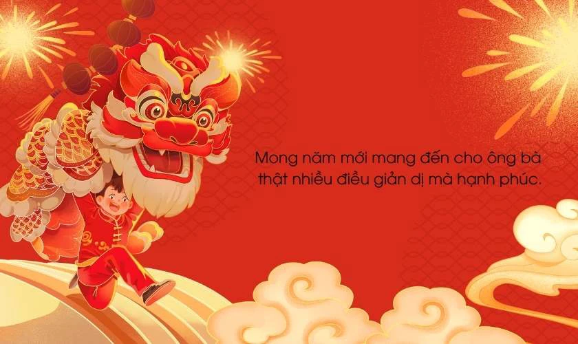 Hình ảnh chúc mừng Tết ông bà 2026