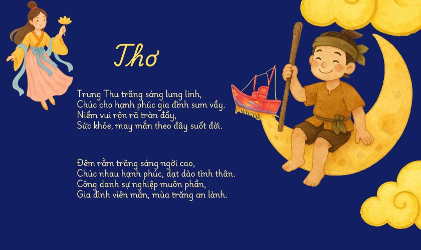 Lời chúc Tết Trung thu bằng thơ