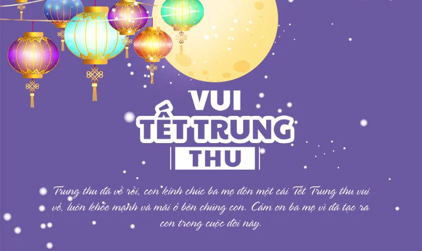 Ảnh chúc Trung thu đẹp