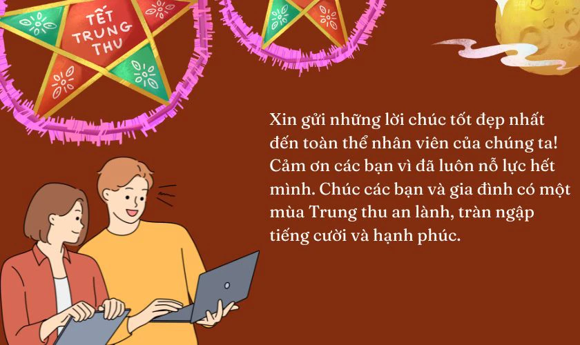 Lời chúc tết Trung thu cho nhân viên ý nghĩa