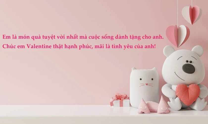 Lời chúc ngày Valentine cho bạn gái ngọt ngào