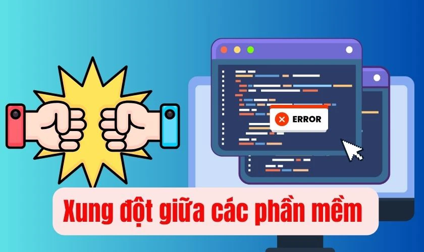 Xung đột giữa các phần mềm trong hệ điều hành