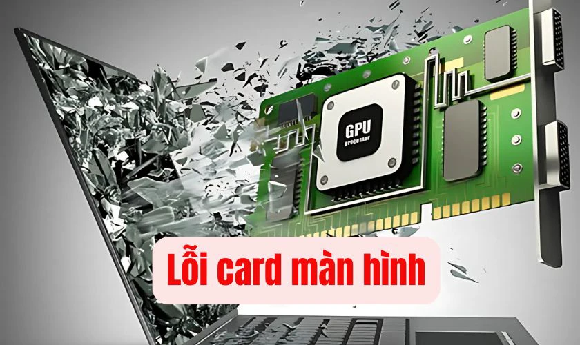 Lỗi card màn hình hoặc Driver đã cũ, không tương thích