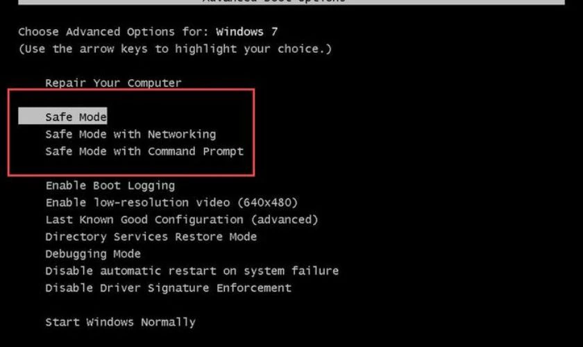 Lỗi thường gặp trên máy tính Windows, macOS