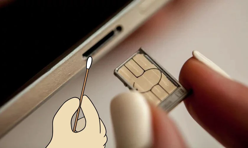 Lỗi không nhận SIM, không có sóng