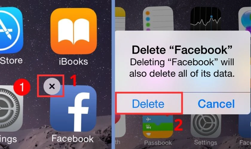 Gỡ, cài lại Facebook iPhone khi gặp lỗi tìm nạp dữ liệu