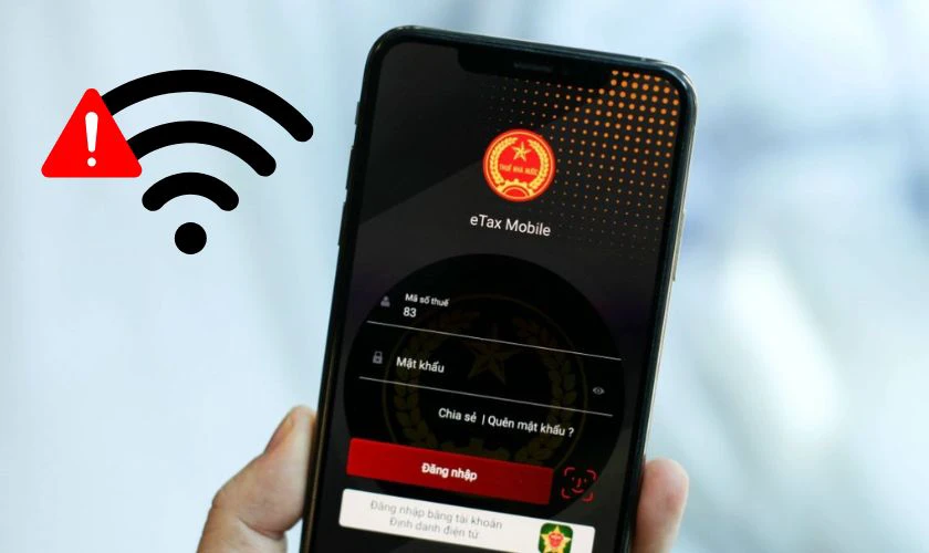 Tại sao lỗi xác thực người dùng eTax Mobile?