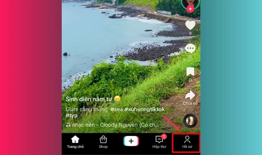 Cách đổi avatar TikTok bằng video