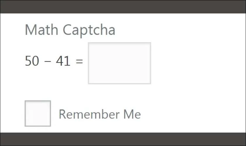 CAPTCHA toán học