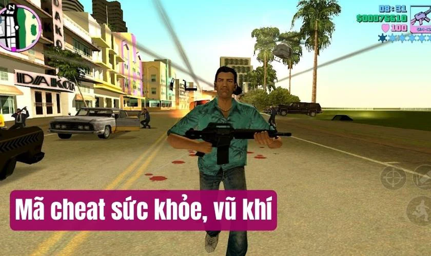 Mã cheat GTA Vice City