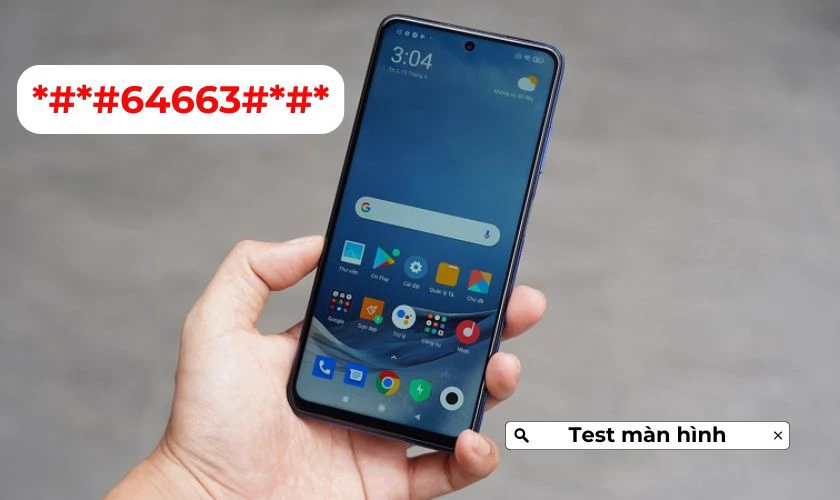 Danh sách và chức năng của mã test máy Xiaomi