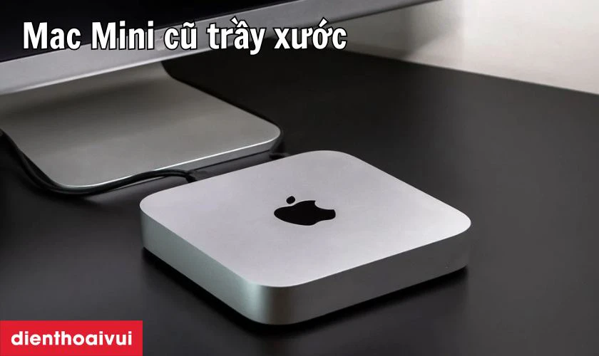 Mac Mini cũ trầy xước