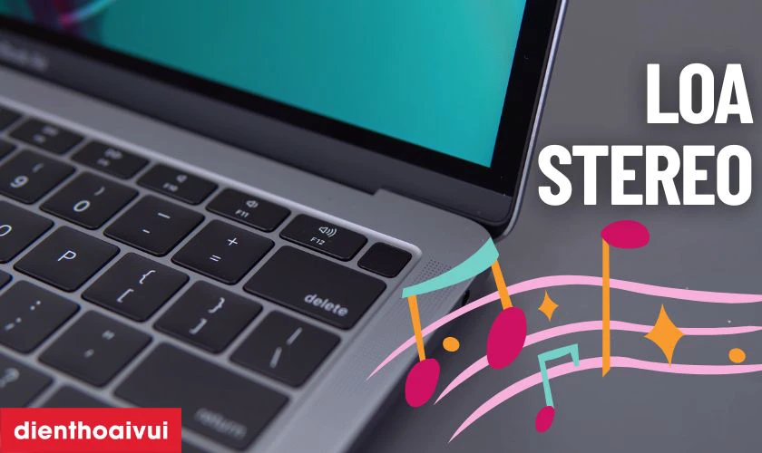 Apple MacBook Air 13 128GB 2019 - Cũ trầy xước sở hữu loa âm thanh chất lượng cao
