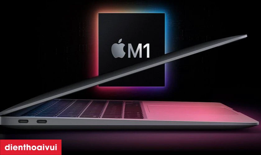 Hiệu năng mạnh mẽ với chip Apple M1