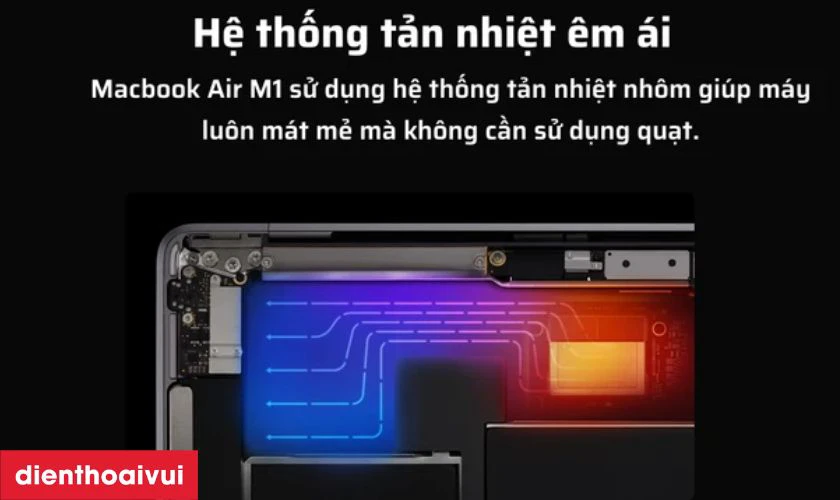 Pin dùng lâu, vận hành mát mẻ
