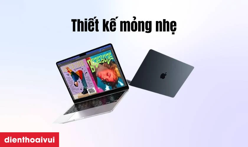 Điểm nổi bật của MacBook Air M2 13" 16GB 256GB 2024 Chính hãng - Đã kích hoạt
