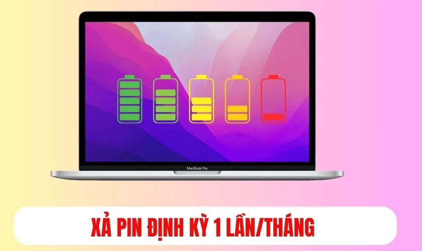 Xả pin theo định kỳ để kéo dài tuổi thọ