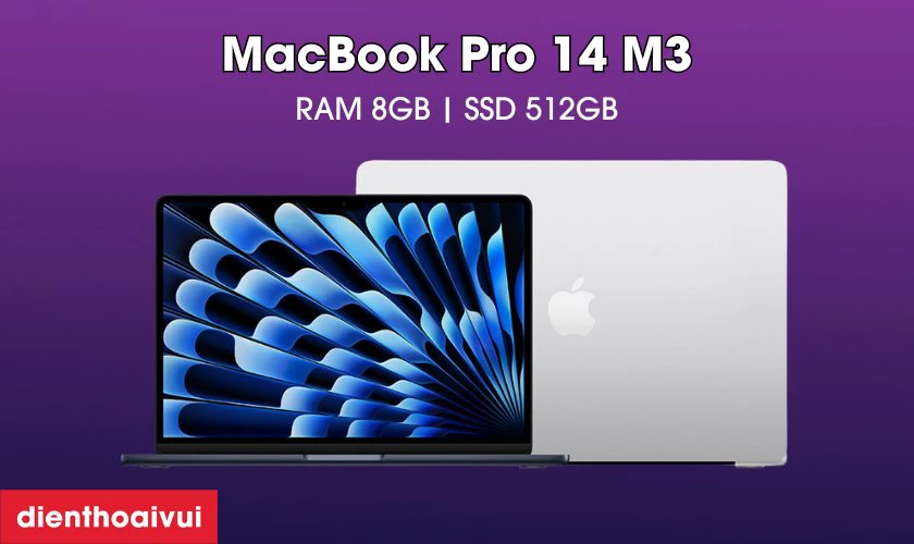RAM 8GB và SSD 512GB