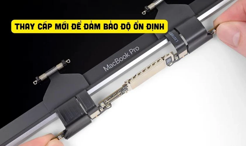 Thay cáp màn hình mới