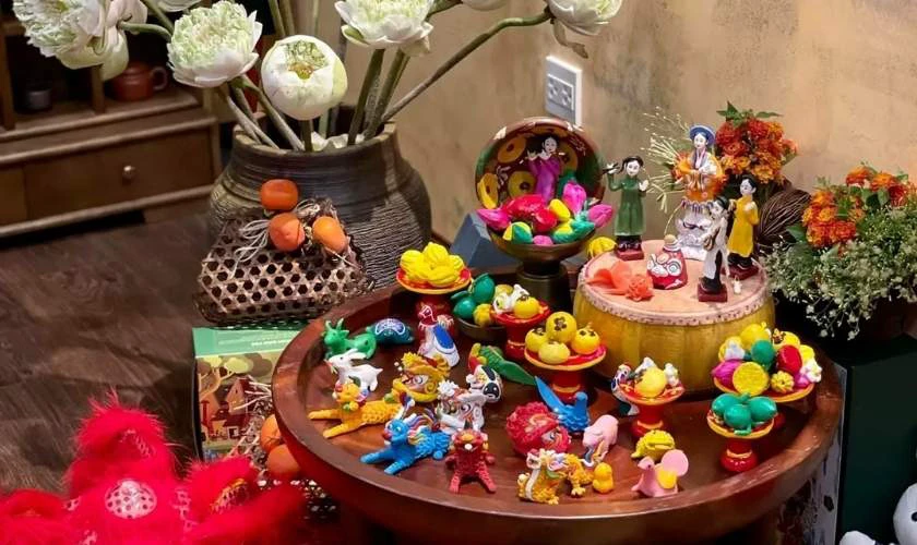 Mâm cỗ Trung thu bánh kẹo