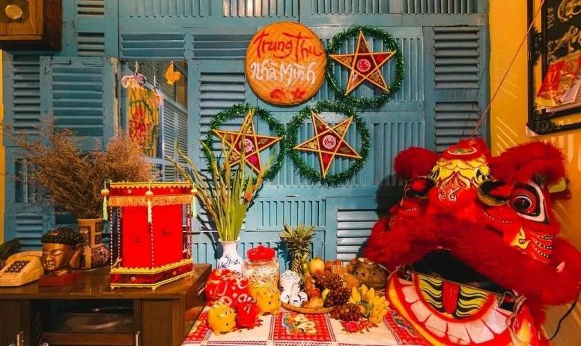 Hình ảnh mâm cỗ Trung thu mới