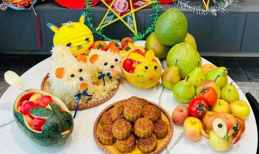 Mâm cổ tạo hình thú