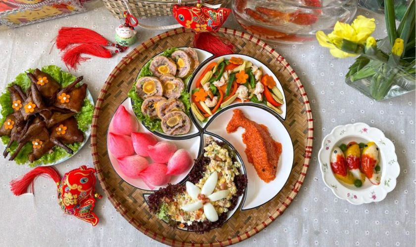 Hình ảnh mâm cơm ông Táo