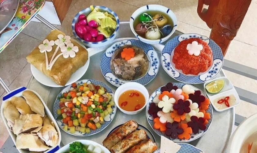 Cách bày mâm cơm ông Táo 23 tháng Chạp đẹp 2026