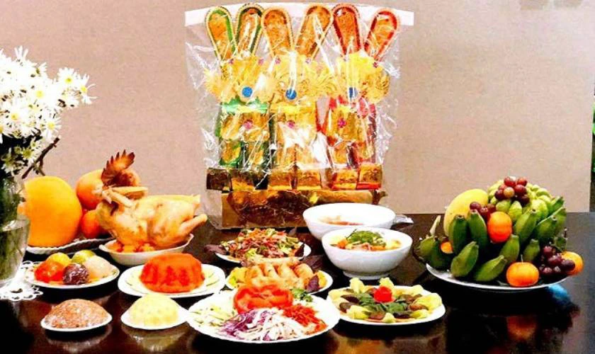 Một số hình ảnh mâm cúng Tết Thanh Minh đẹp