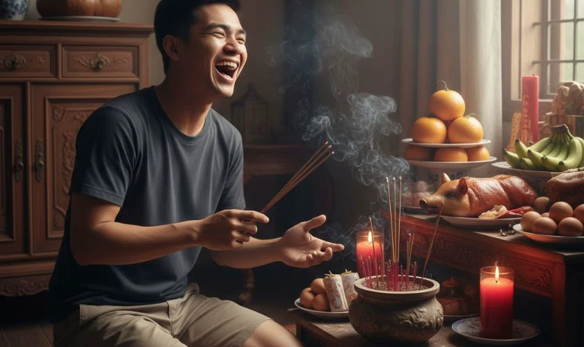 Thiếu lòng thành khi cúng