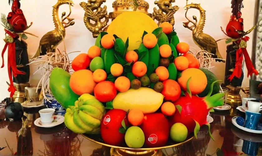 Hình ảnh mâm ngũ quả miền Bắc