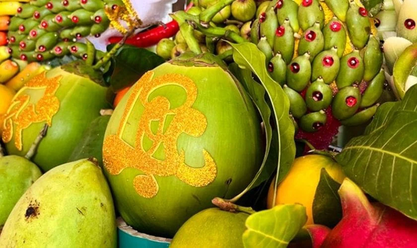 Mâm Ngũ Quả Miền Nam Gồm Những Gì? Cách Chưng 2026 Mâm Quả Đẹp Ngày Tết
