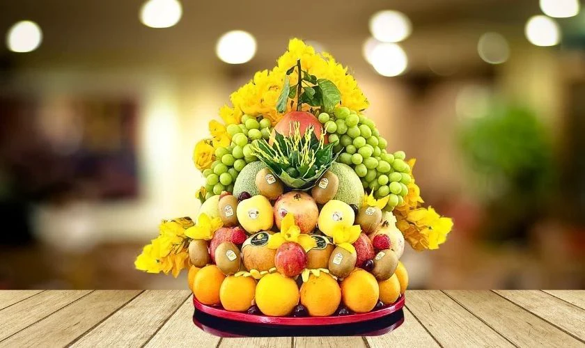 Mâm Ngũ Quả Miền Nam Gồm Những Gì? Cách Chưng 2026 Mâm Ngũ Quả Tết Trang Trí