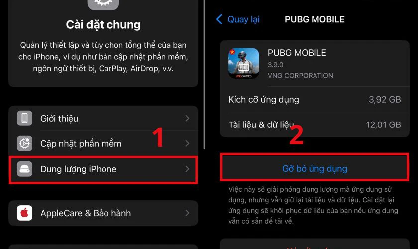 Loại bỏ ứng dụng gây xung đột phần mềm